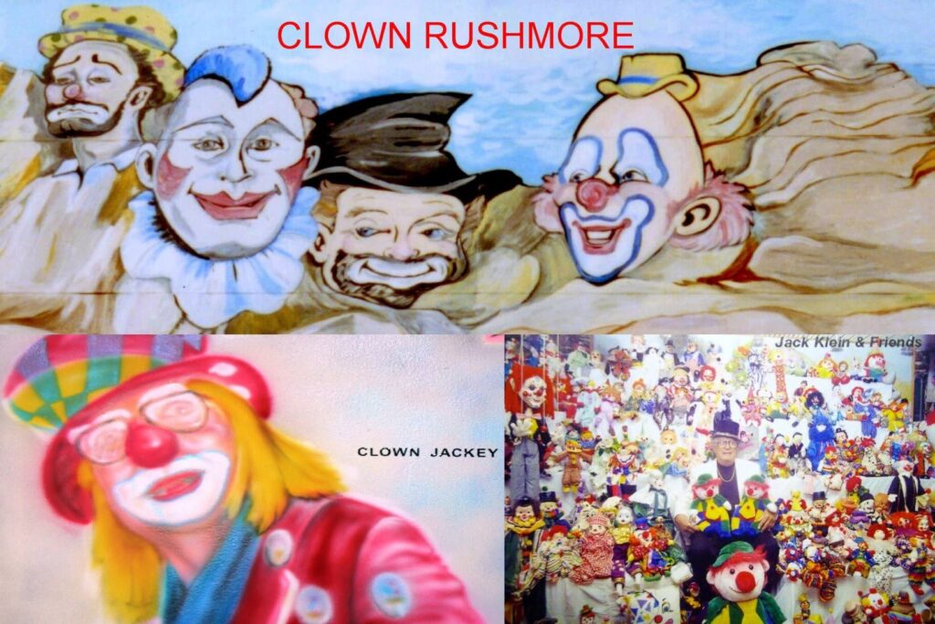 Welcome to Clown Rushmore