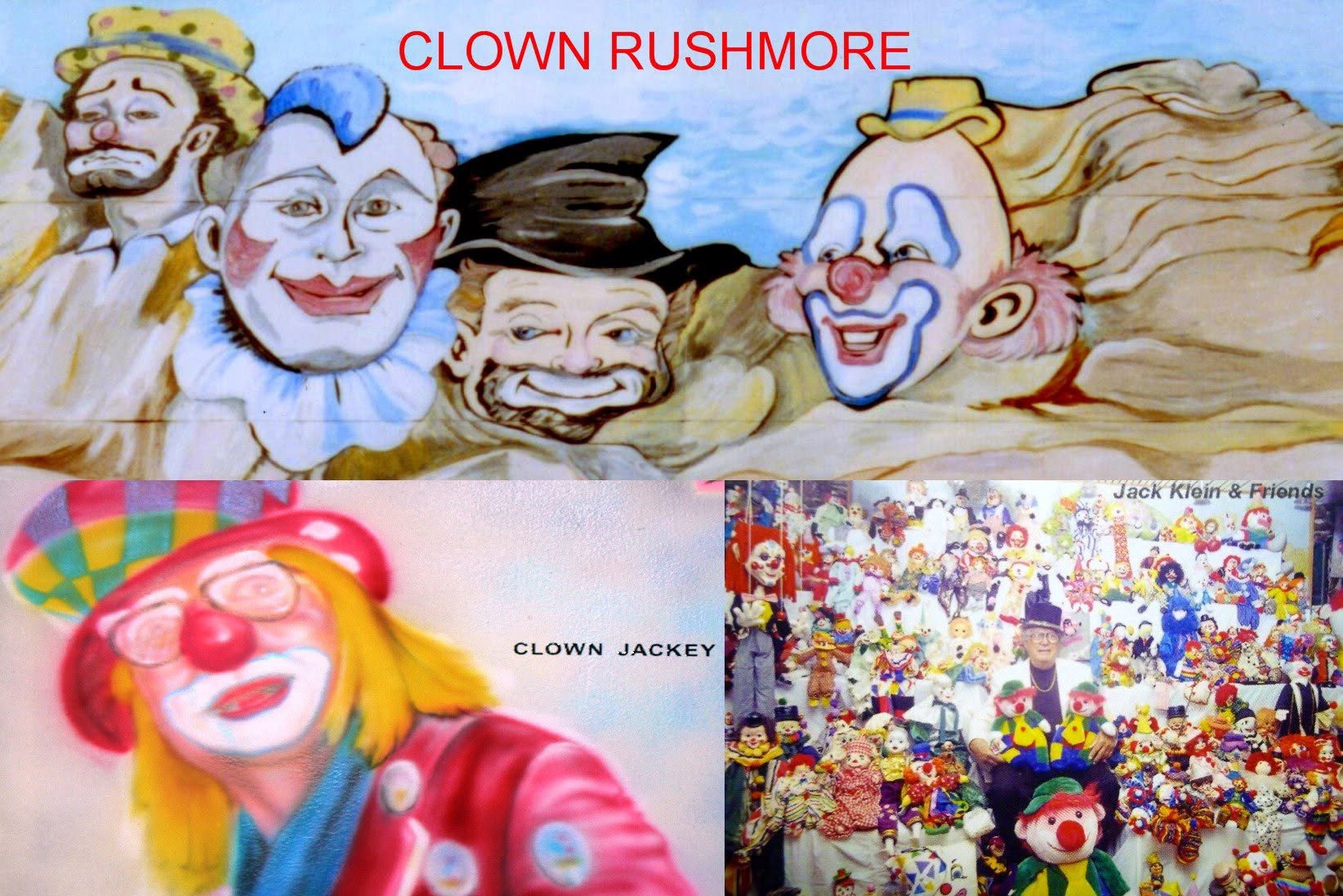 Welcome to Clown Rushmore